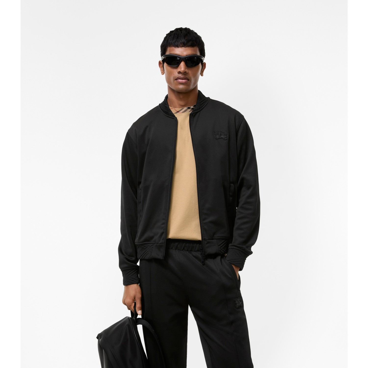 Cotton Blend Track Jacket