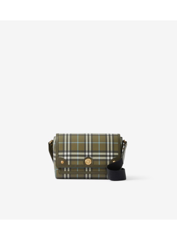 Leather crossbody bag Burberry Multicolour in Leather - 25926935