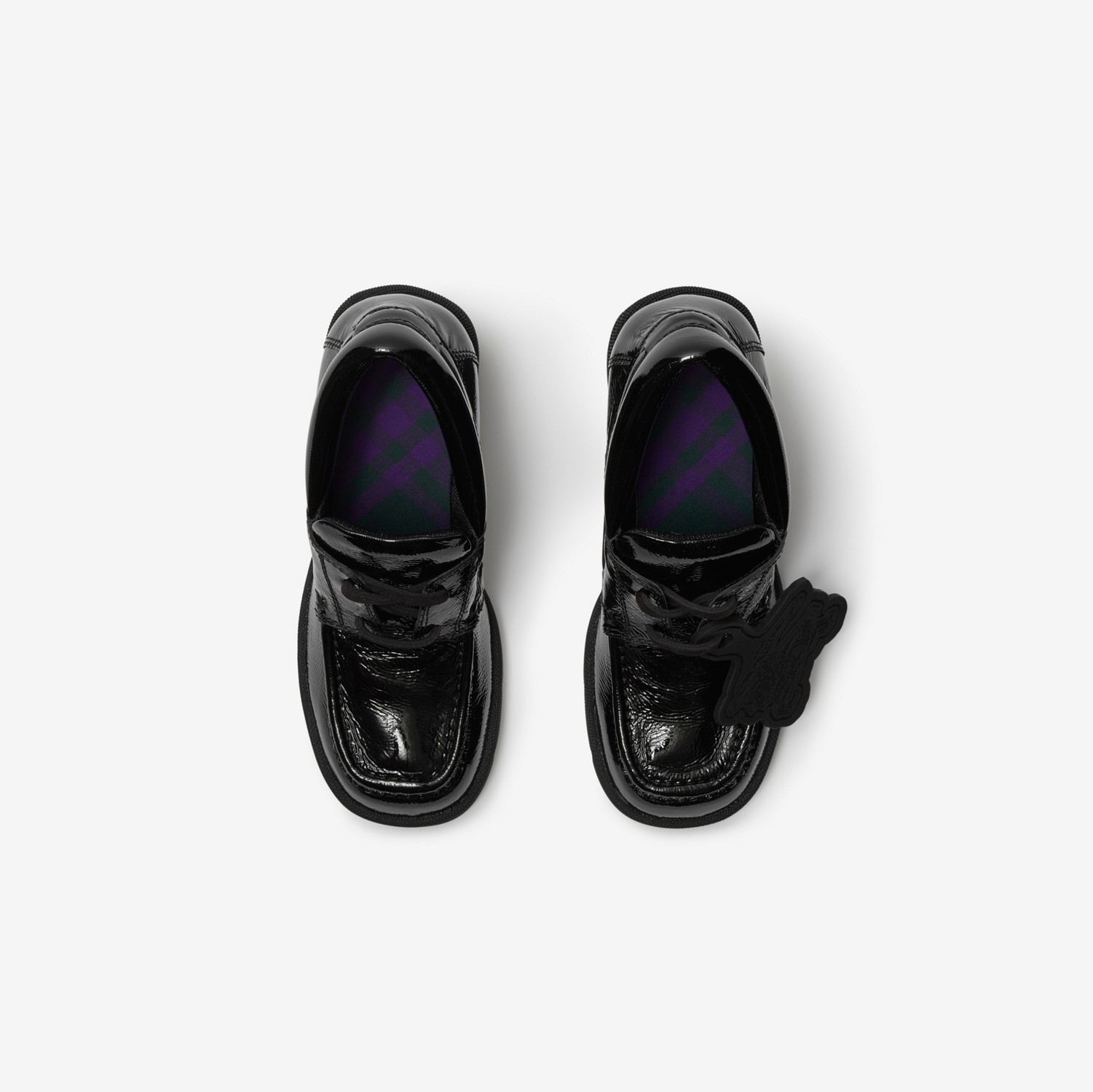 Leather Stride Loafers (Black) - Mulheres | Burberry® oficial