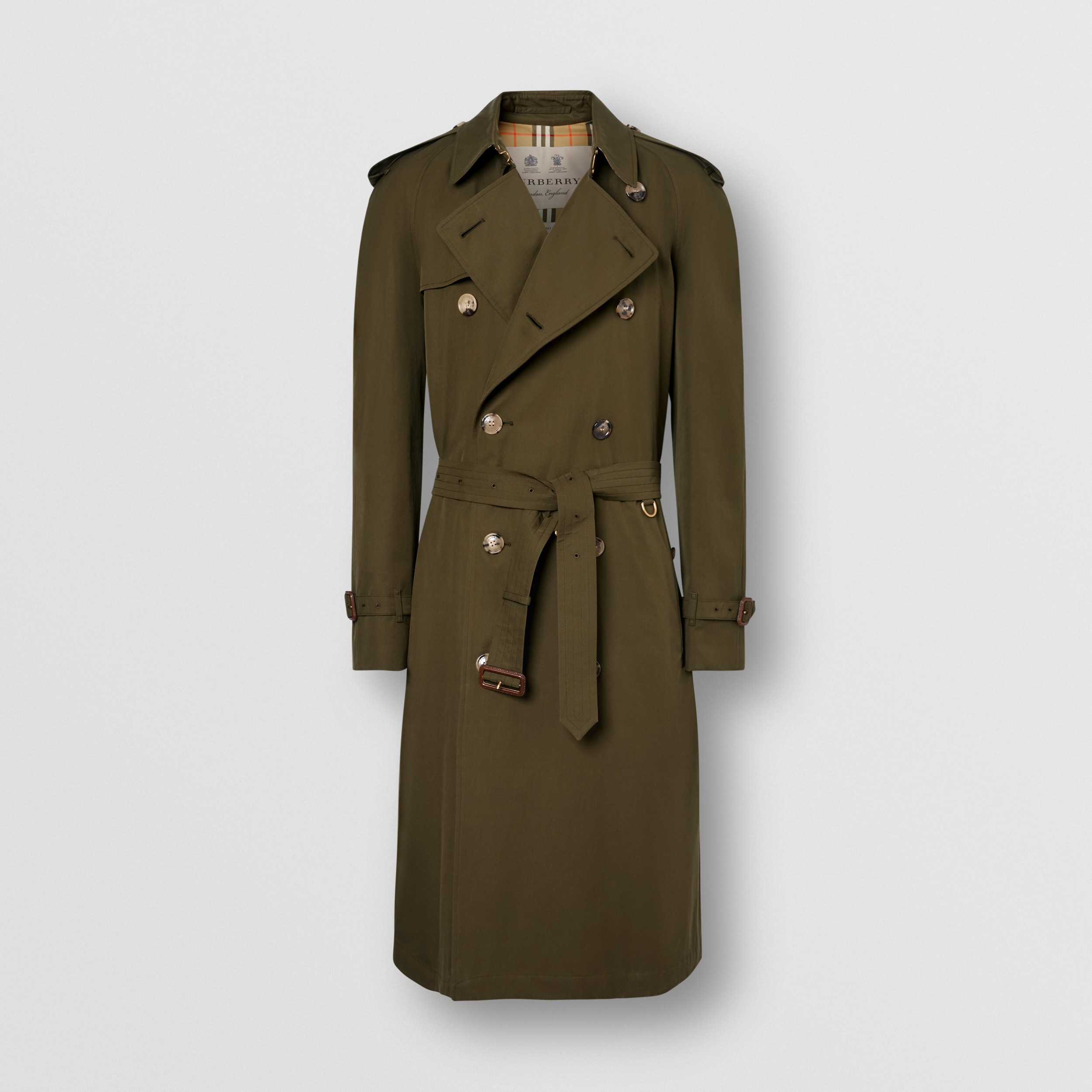 The Westminster Heritage Trench Coat in Dark Military Khaki - Men | Burberry® Official - 4