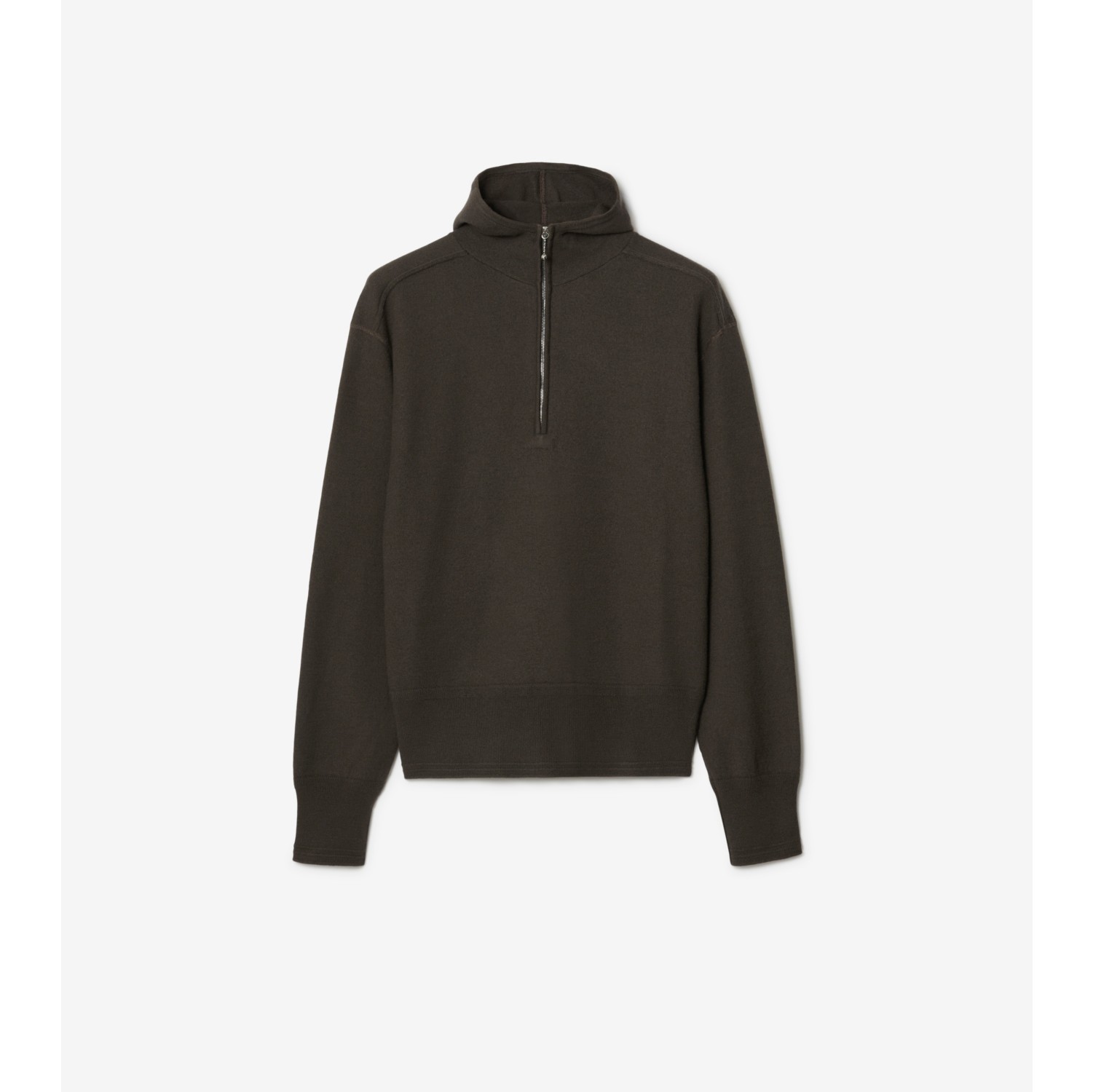 Relaxed Fit Half-zip Sweatshirt - Black - Men