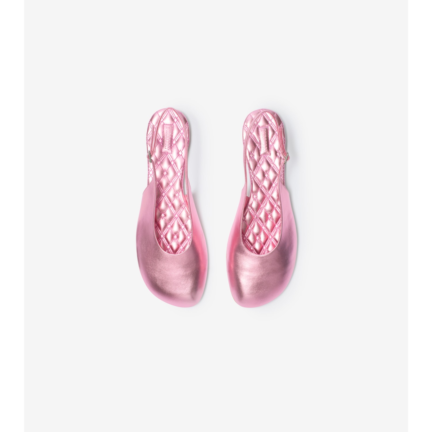 Ballerine slingback Baby in pelle