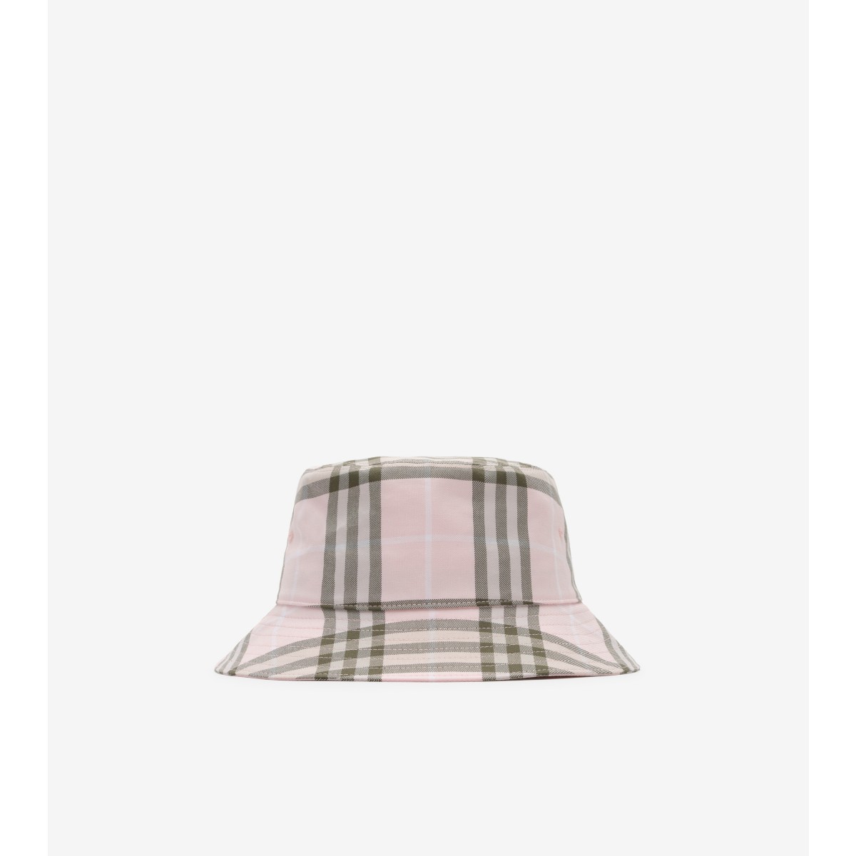  Check Cotton Bucket Hat