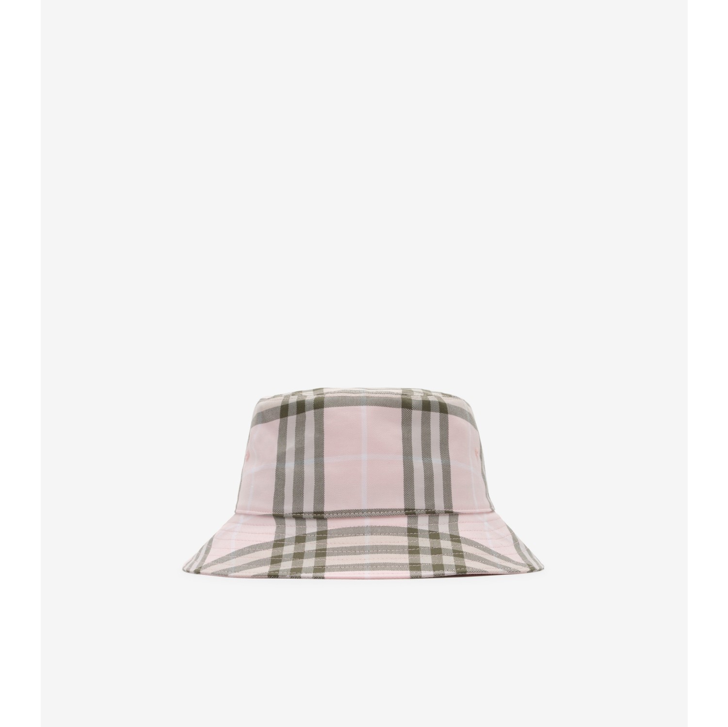 Check Cotton Bucket Hat