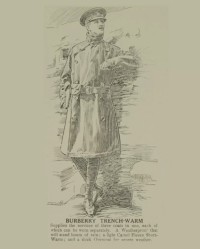 O trench coat da Burberry de 1914 a 1918