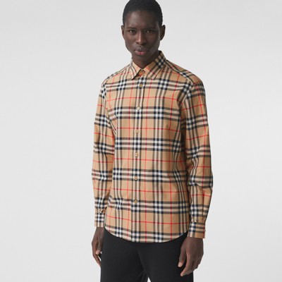 burberry shirt with pocket