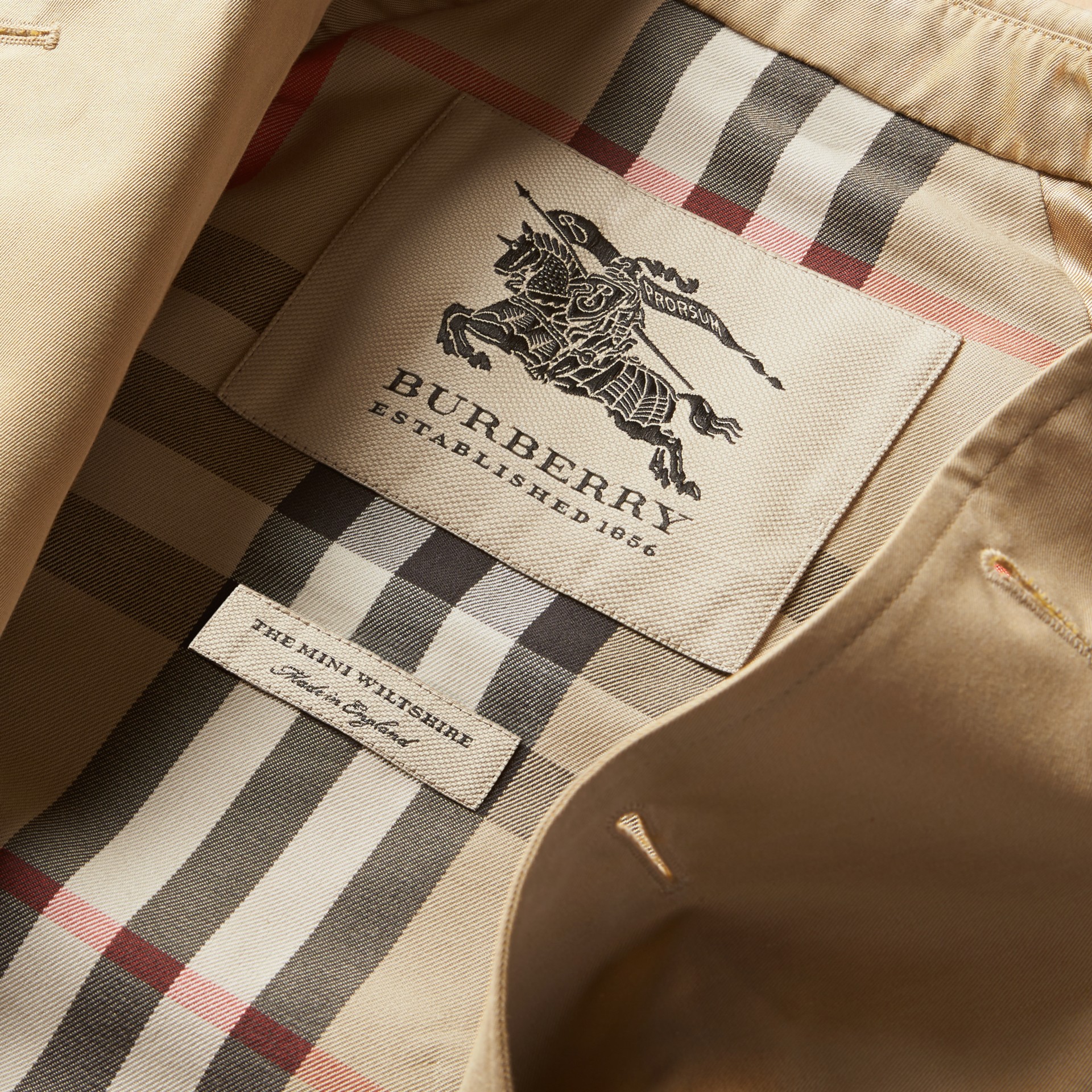The Wiltshire – Heritage Trench Coat in Honey | Burberry