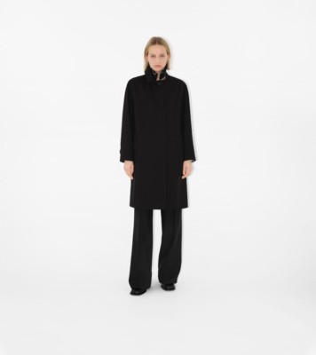 Burberry Black Charnage Coat