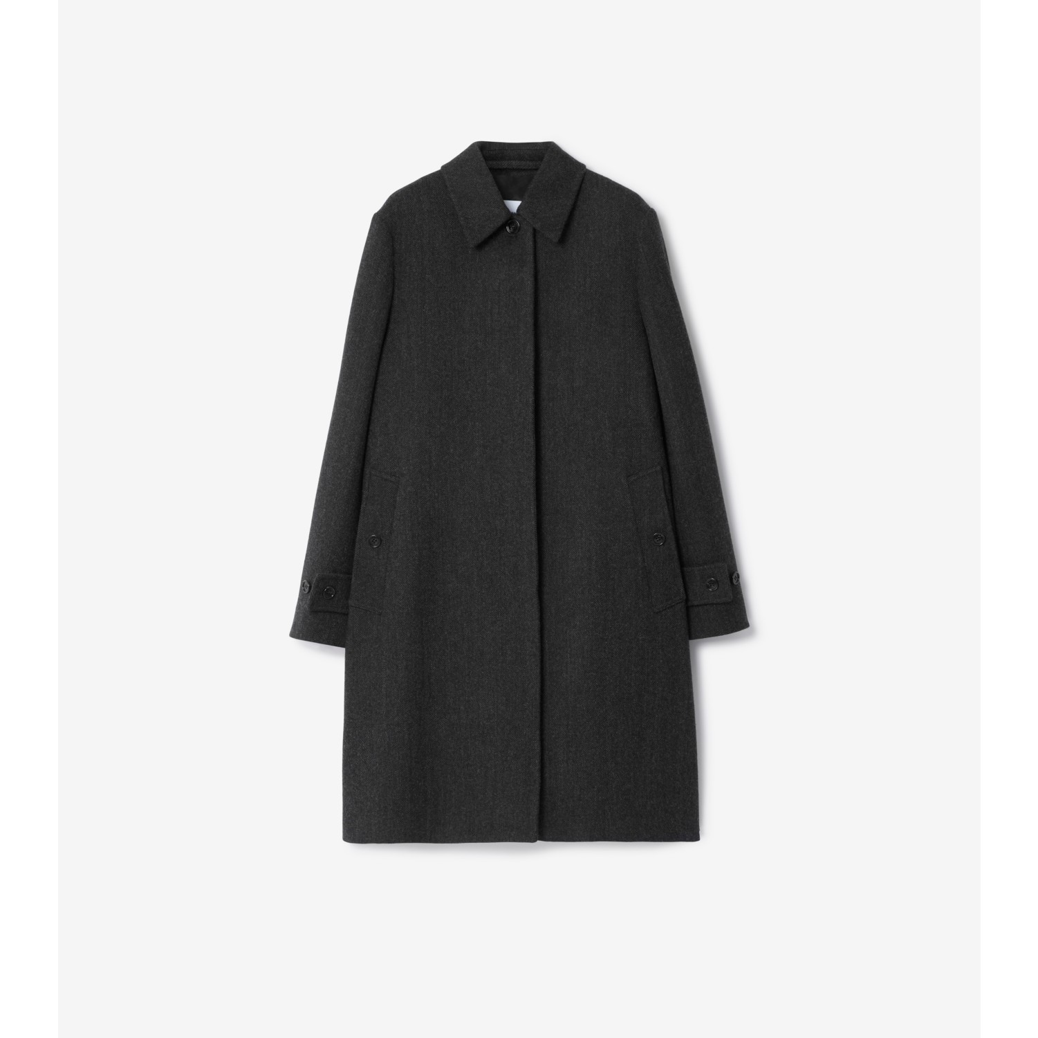 Charcoal wool hotsell mix coat