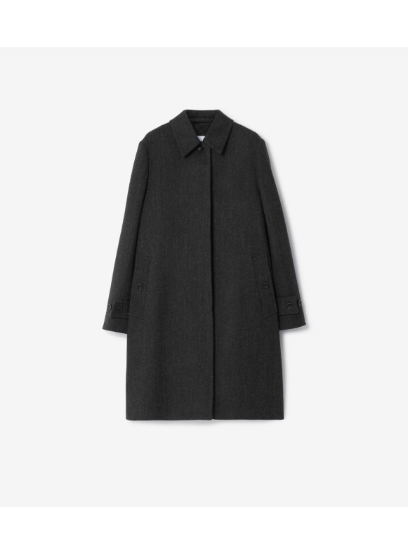 2040056 Coffee Wool Coat