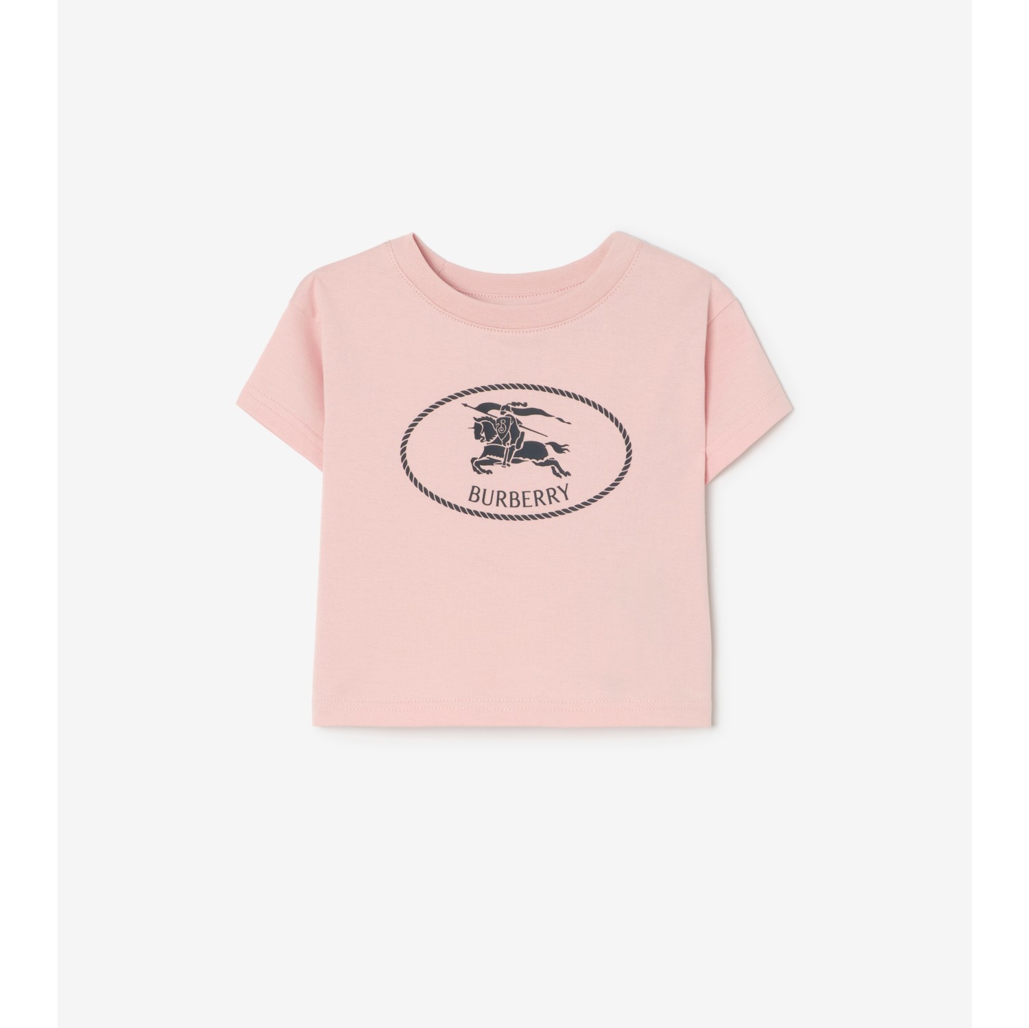 Knight Stamp Cotton T-shirt