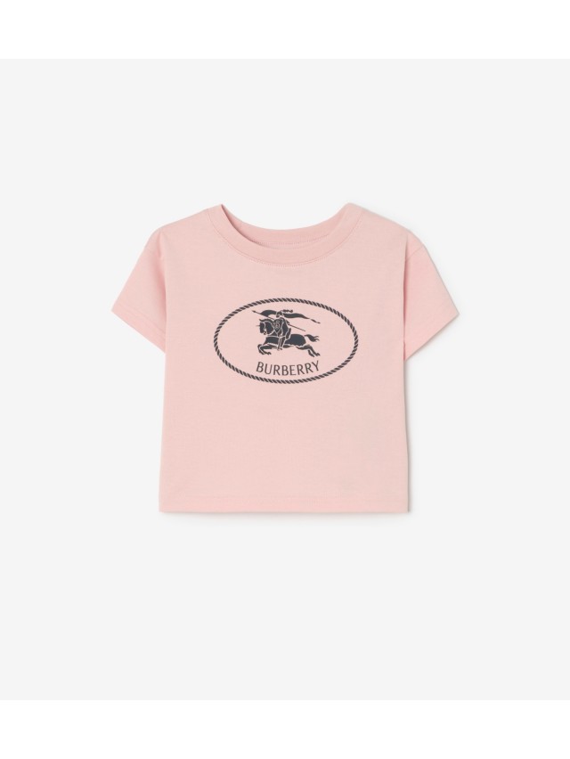 BURBERRY ロゴTシャツ＆チェックスカートセット 6Y 116cm チルドレンズ