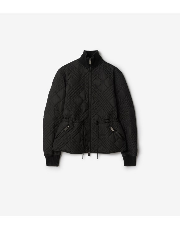 Micro Check-stitch Nylon Wakerley Jacket