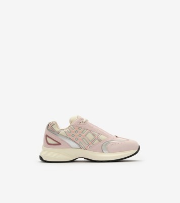Nylon, Suede and Leather Eclipse Sneakers