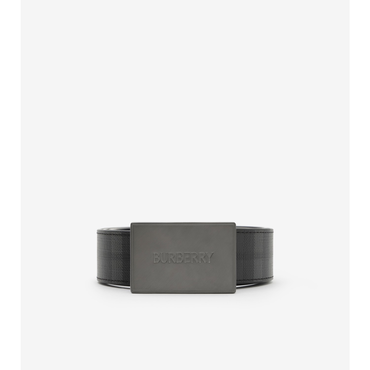 Reversible Leather Logo Buckle Belt​