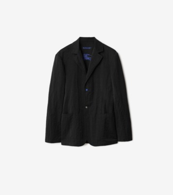 Burberry テーラードジャケット 44 ブラック BURBERRY バーバリー ロンドン 黒 テーラードジャケット 44 日本製