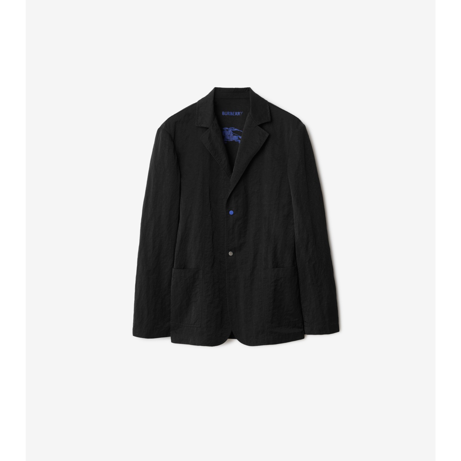 Nylon Tailored Jacket in Black - Men | Burberry® Official