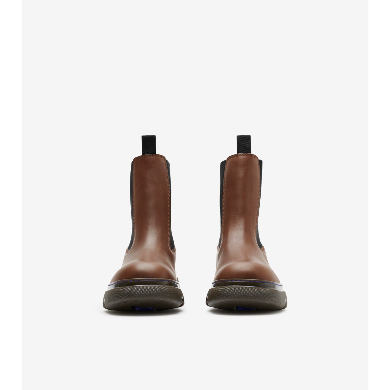 Leather Creeper Chelsea Boots