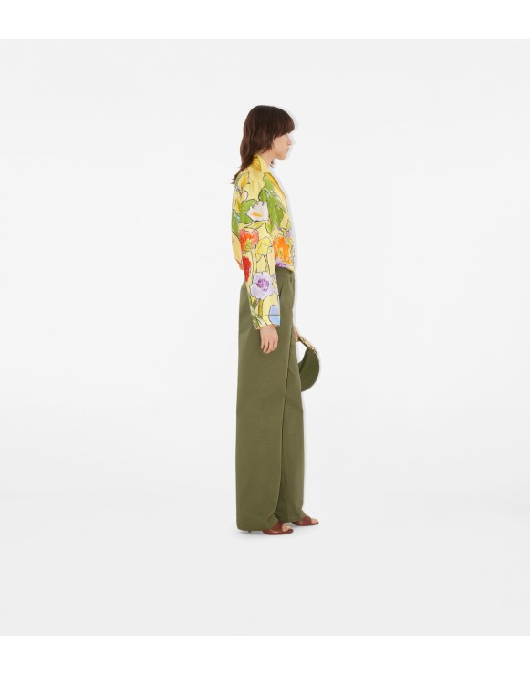 Highgrove Cascading Flowers Silk Pyjama Shirt