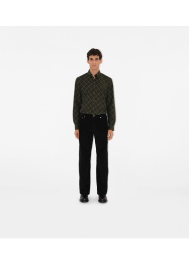 Regular Fit Check Cotton Shirt