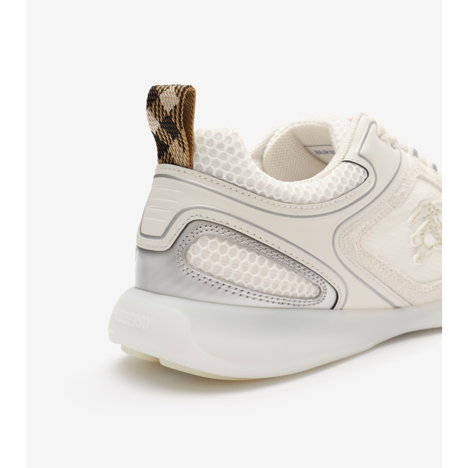 Matrix Sport Sneakers in Silver/white - Women | Burberry® Official