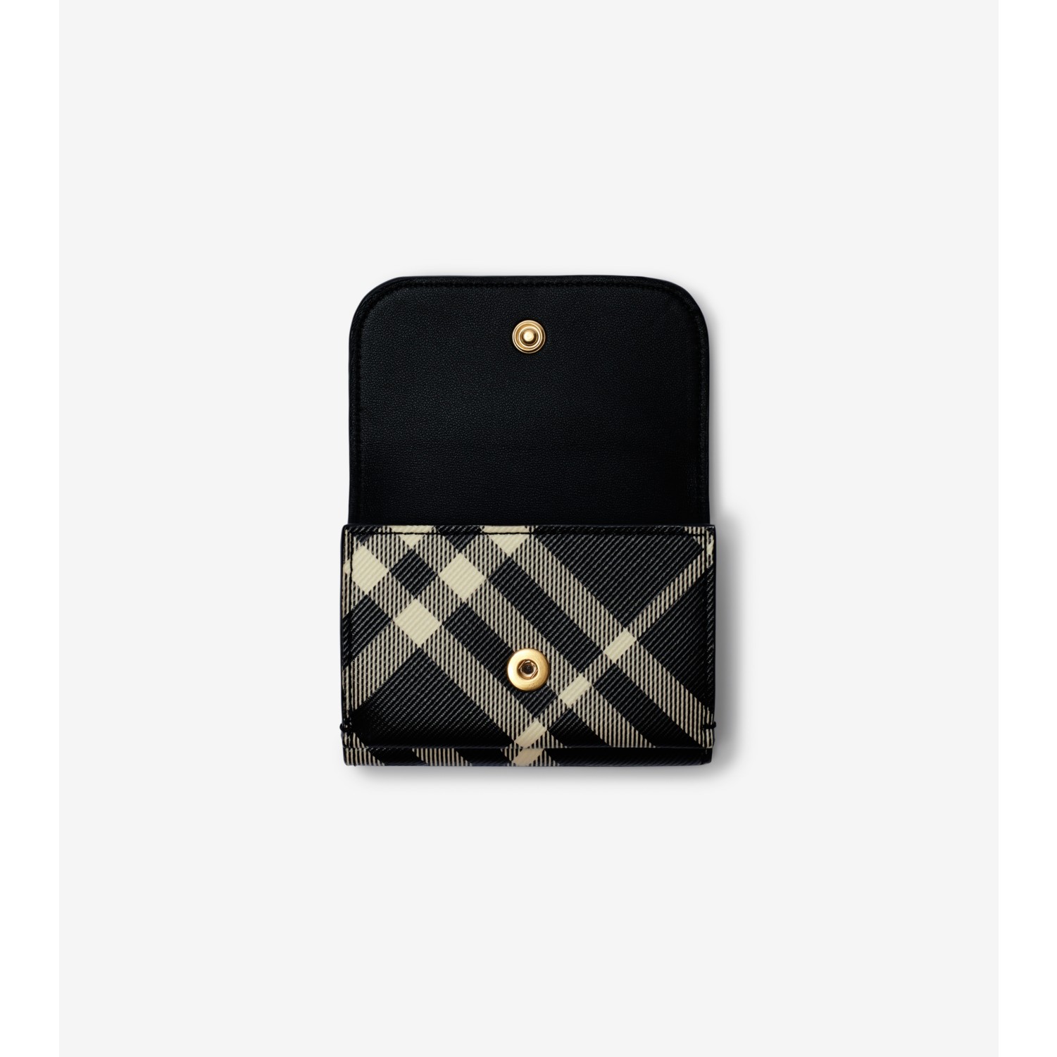 Burberry women's check wallet online