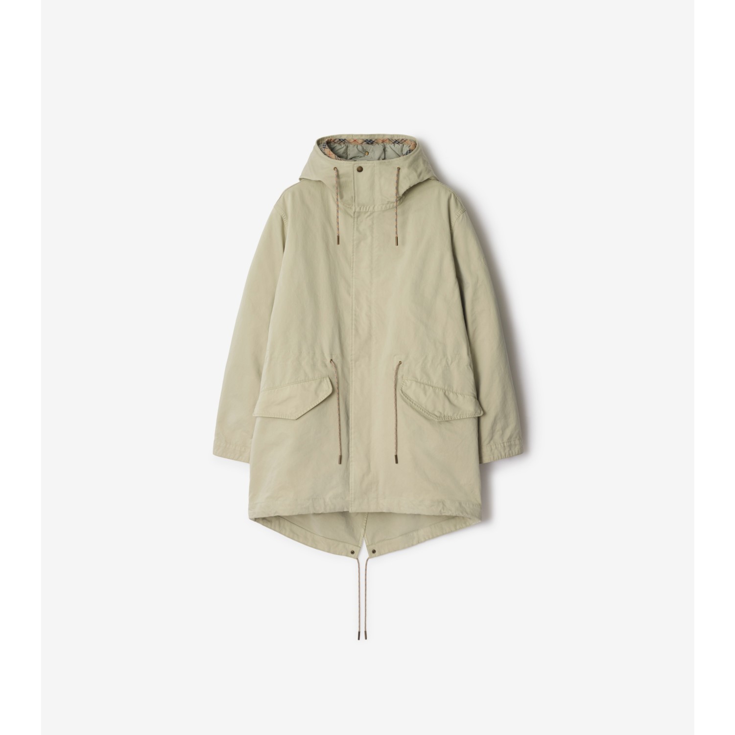 Detachable Warmer Nylon Blend Parka