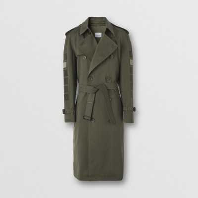 Burberry olive trench coat Clearance