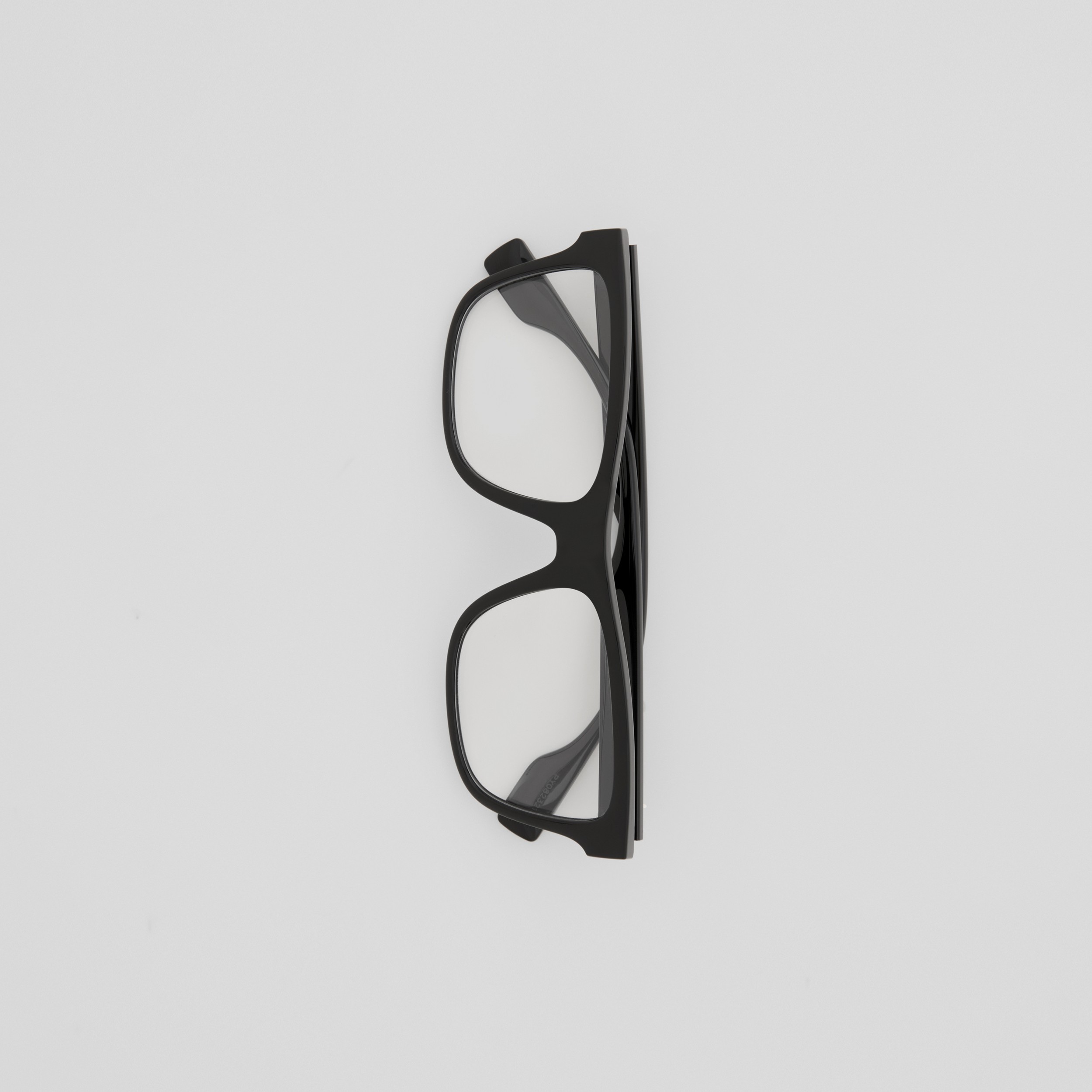 Eckige Korrekturbrille mit Logodetail (Schwarz) - Herren | Burberry® - 4