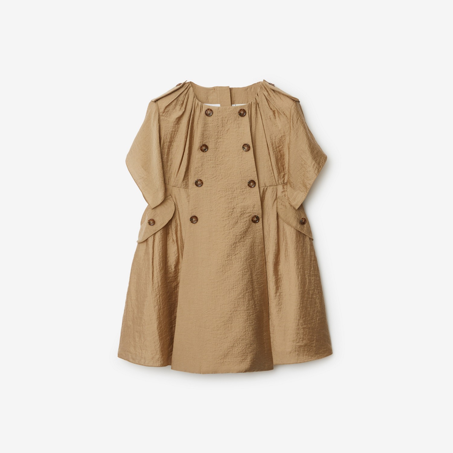 Crepe Trench Dress