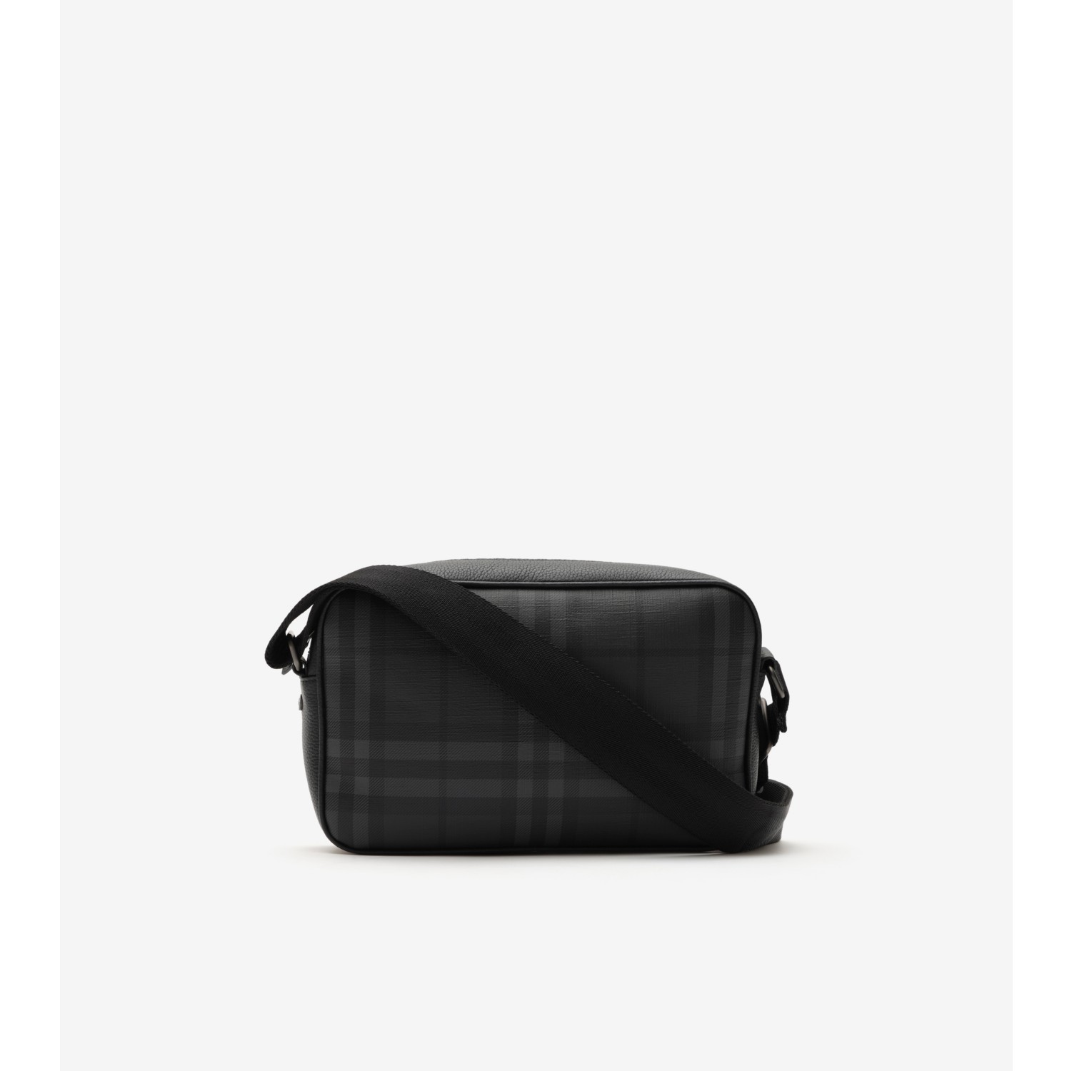 City Check Crossbody Bag in Iron grey - Men, Cotton, Technical | Burberry® Official