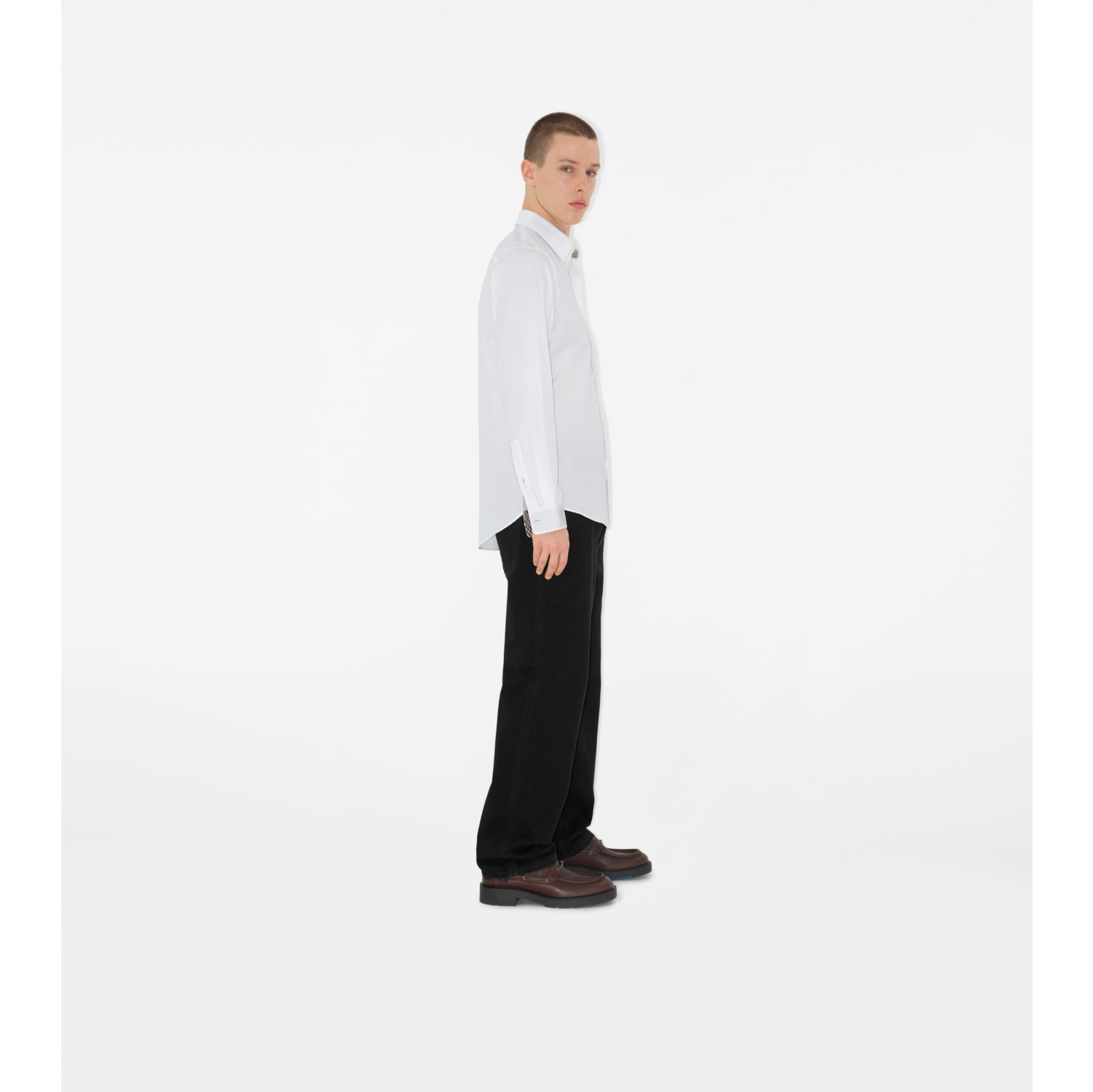 Chemise slim en coton
