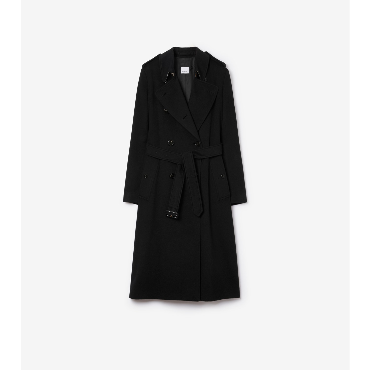 Long Cashmere Blend Kensington Trench Coat