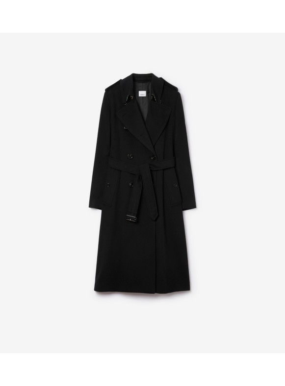 Trench Coat de Algodón Moderno, Burberry, Mujer