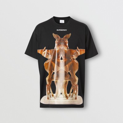 burberry t shirt mens brown