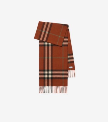 チェック カシミアスカーフ (アーカイブベージュ) | Burberry®公式サイト