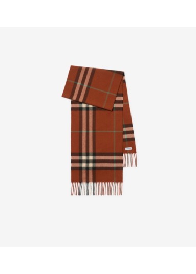 Check Cashmere Scarf