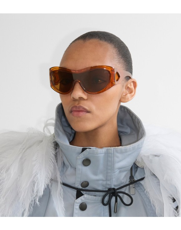 Shield Cutout Sunglasses​