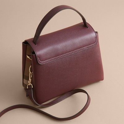 burberry purple bag