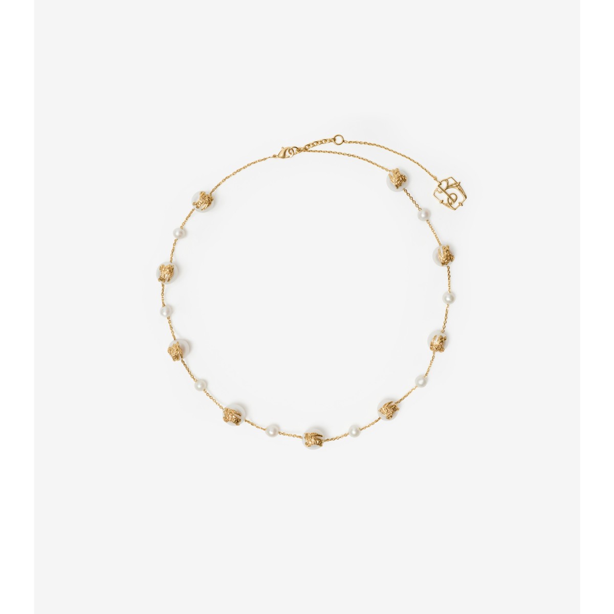 Burberry Spherical Pearl Bracelet In Gold/pearl