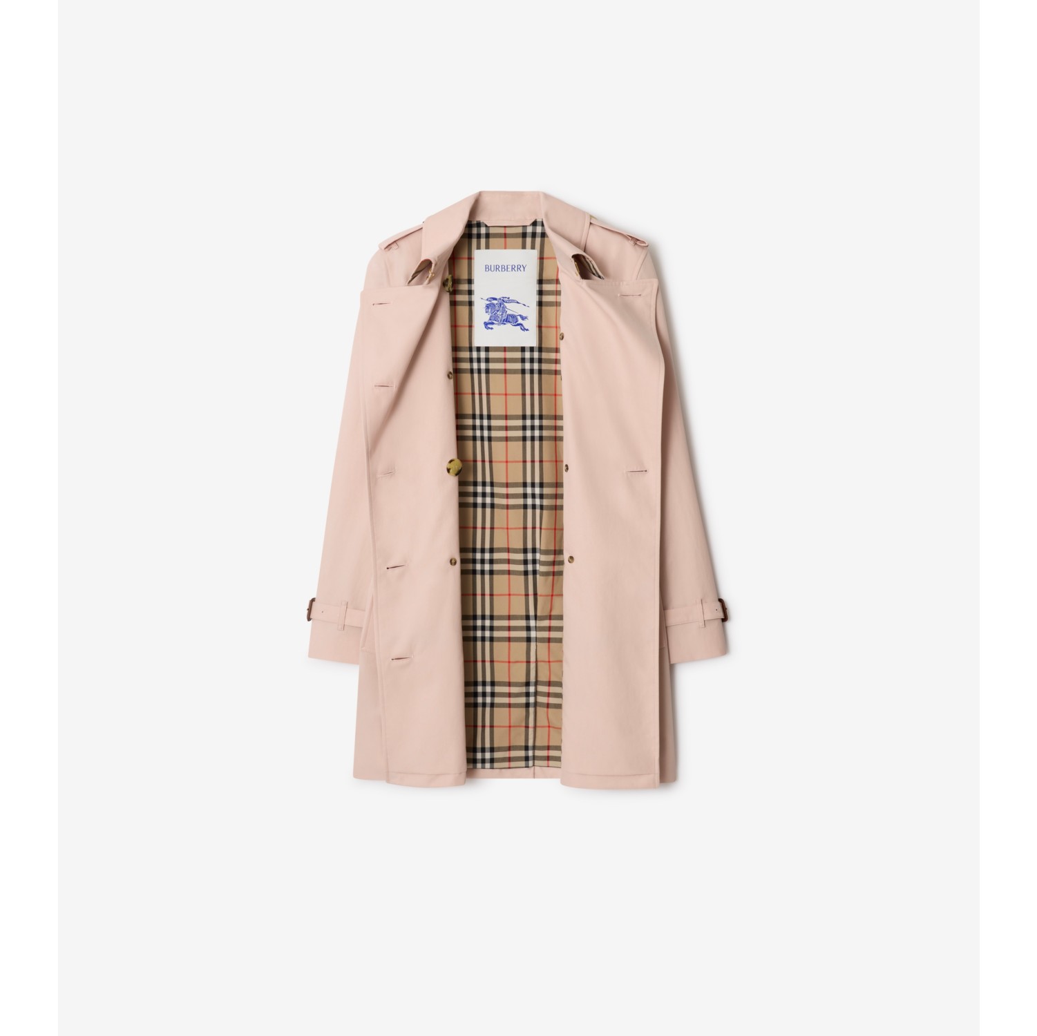 Kurzer Trenchcoat „Kensington“ aus Tropengabardine