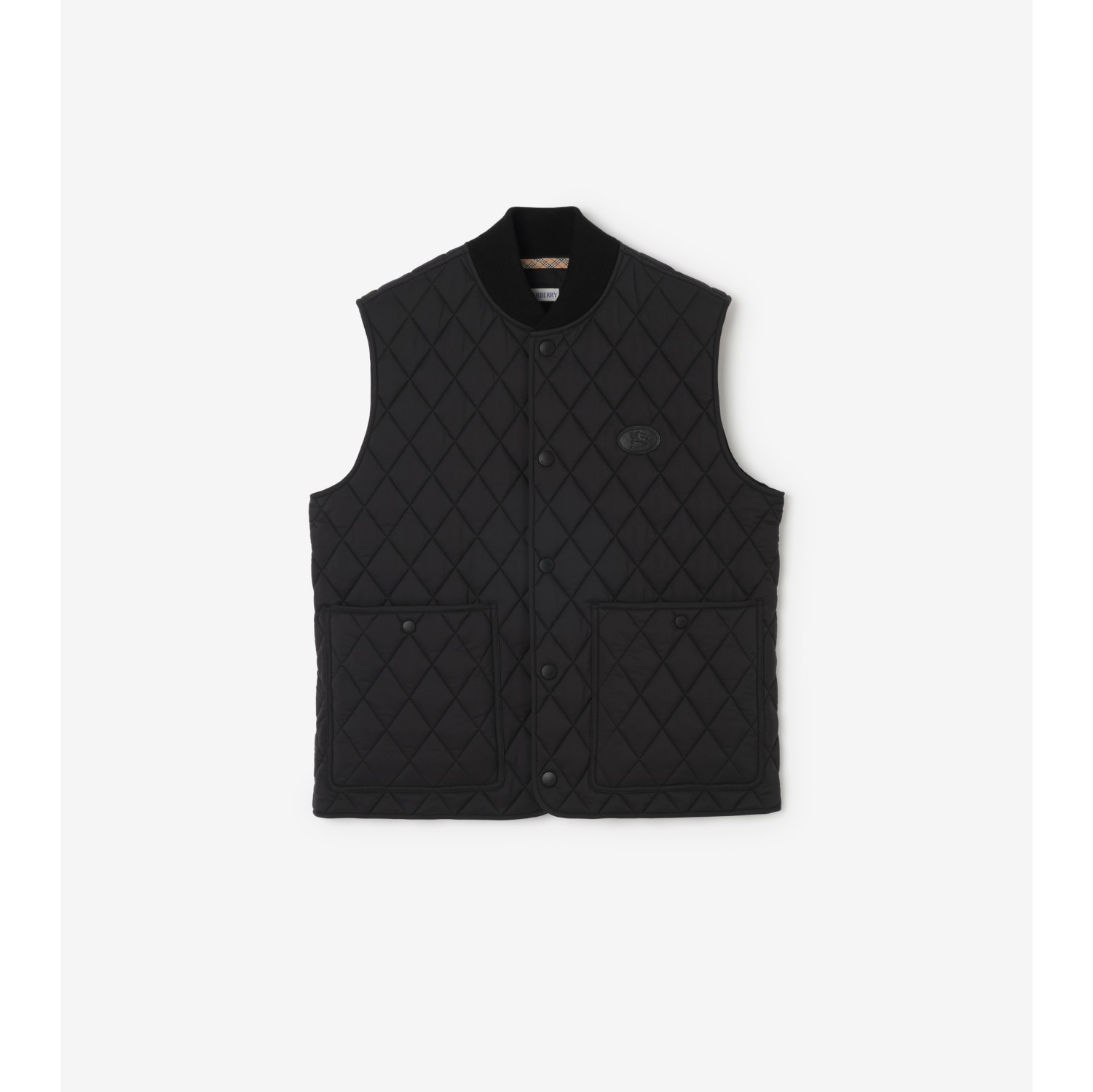 Veste sans manches matelassée en nylon