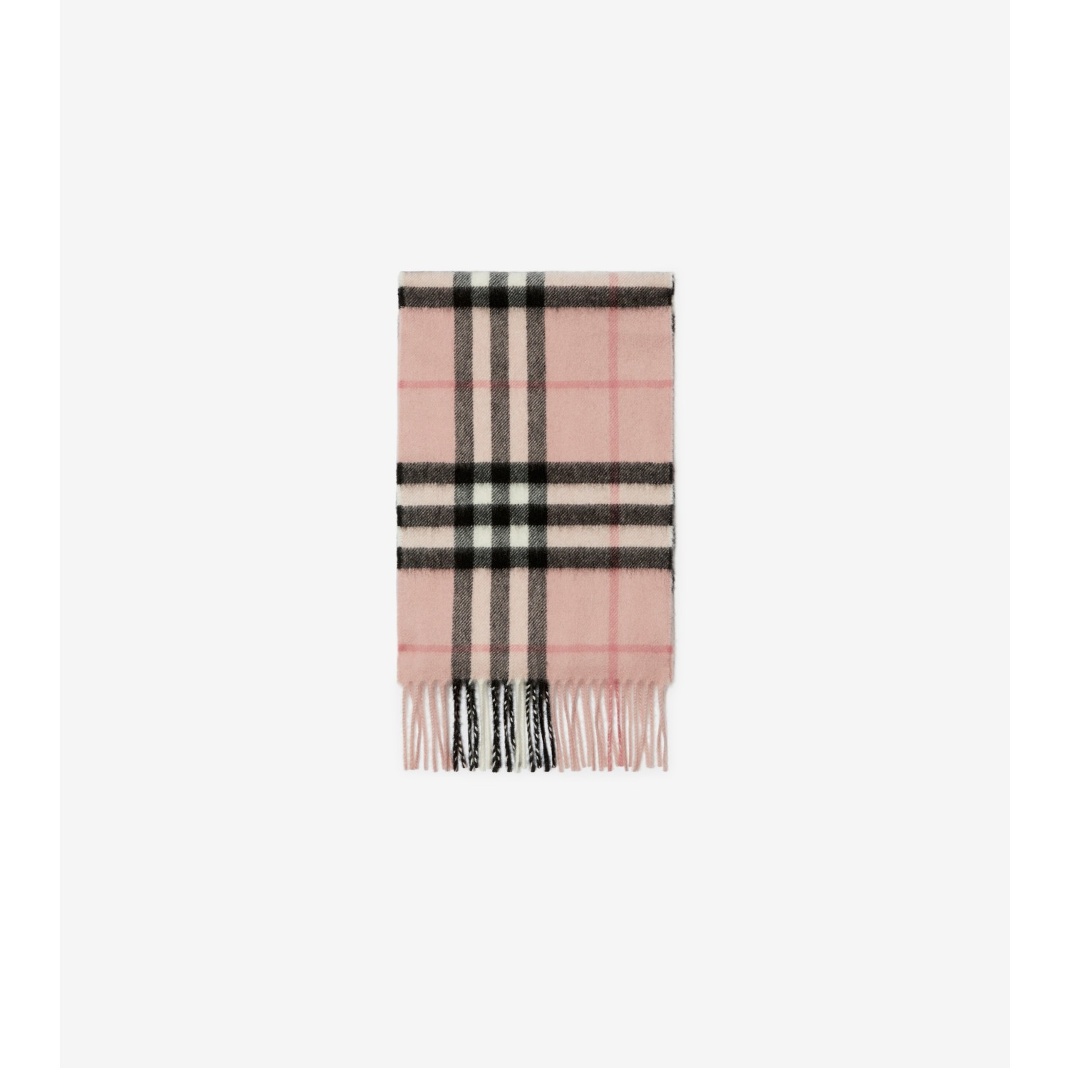 Check Cashmere Scarf