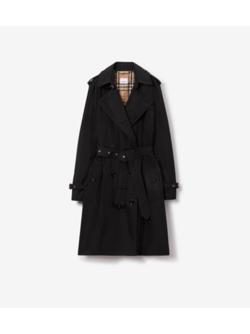 Burberry Mid-length Lightweight Kens In Black