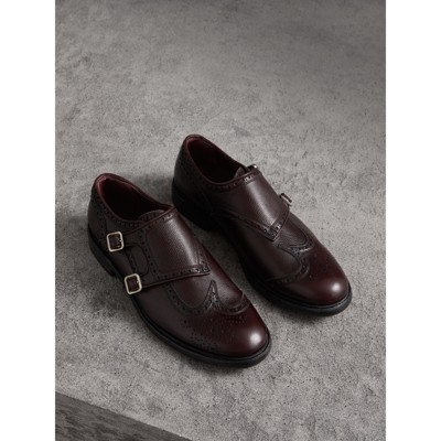 burberry shoes red