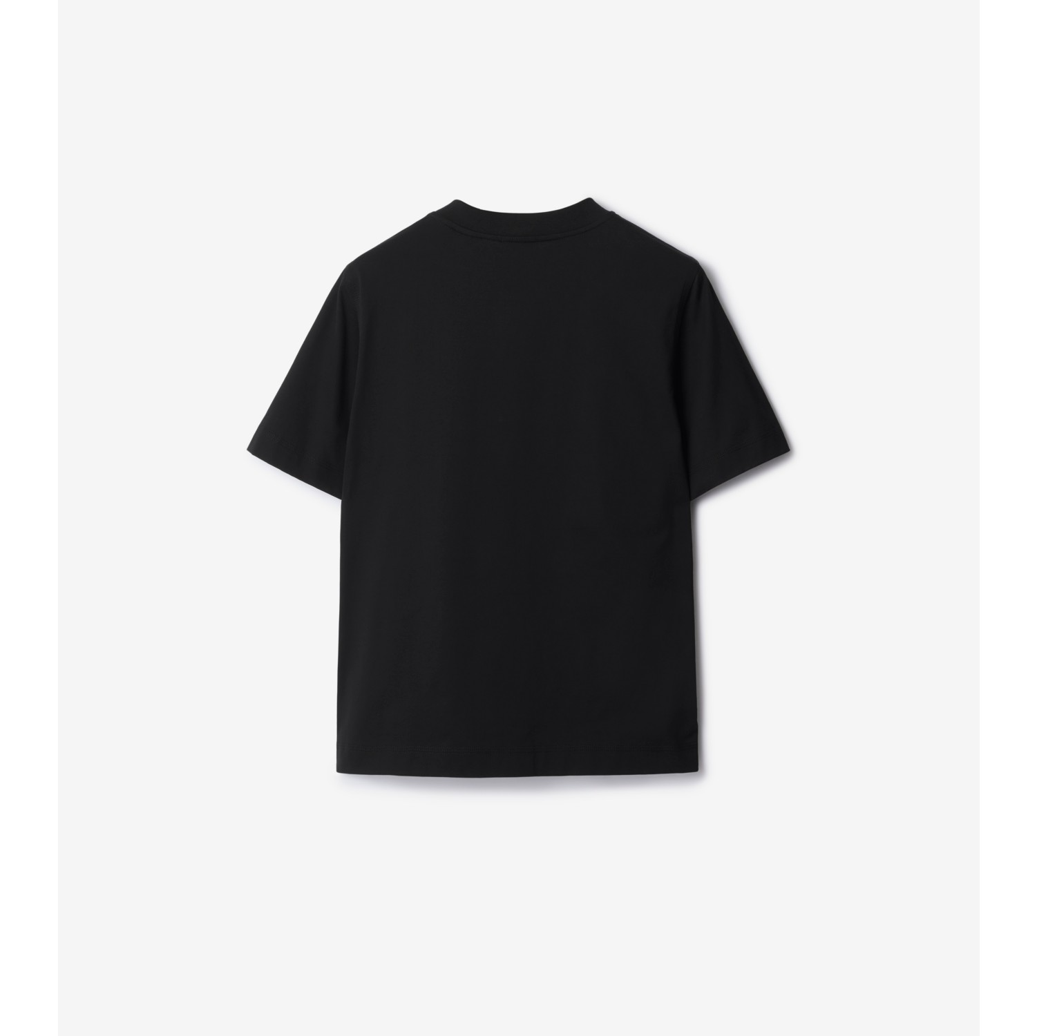 コットンTシャツ (ブラック) - ウィメンズ, コットン | Burberry®公式 