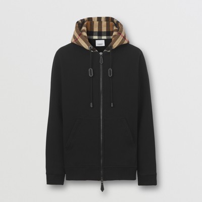 burberry zip up shirt