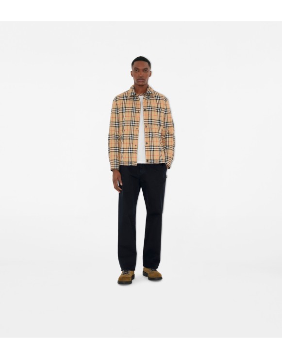Reversible Quilted Nylon Overshirt