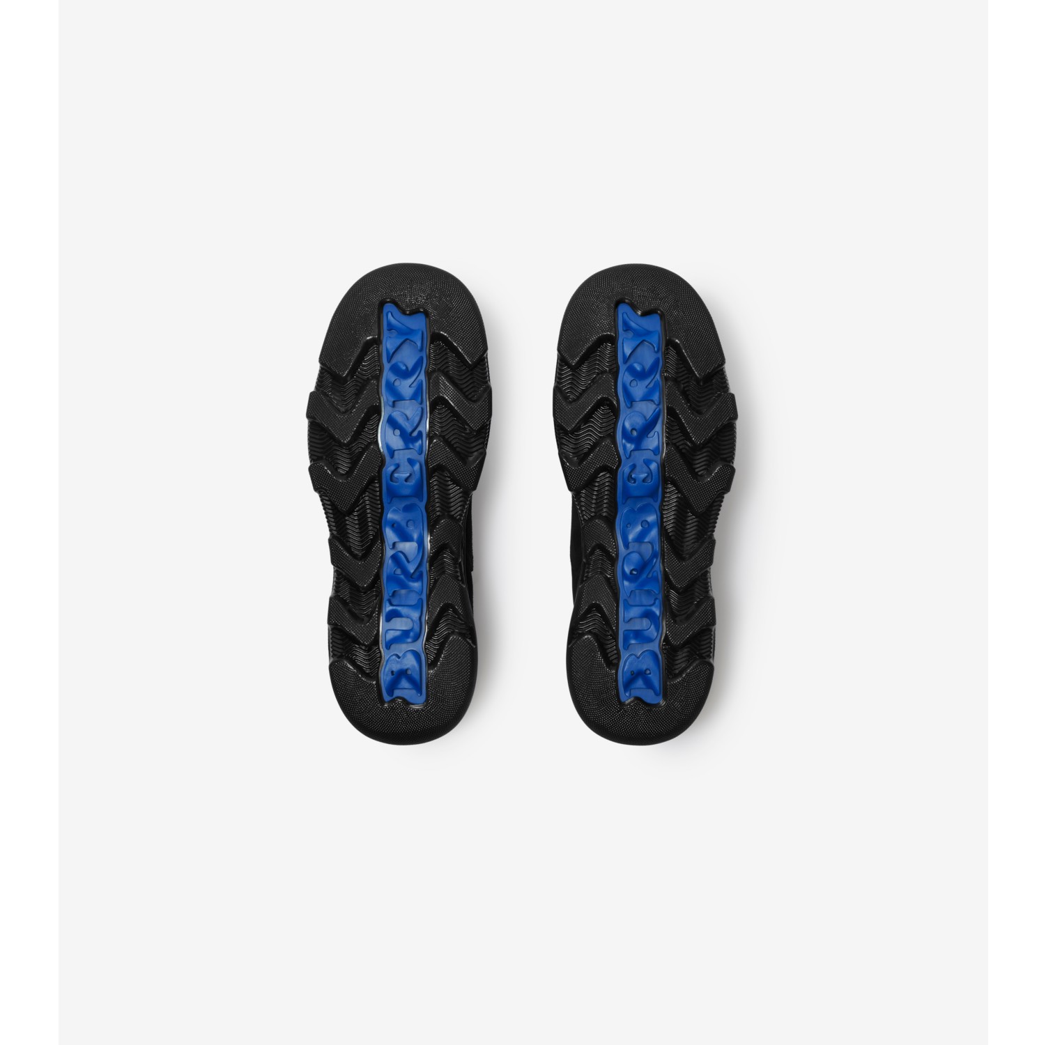 Suede Foam Sneakers in Black - Men | Burberry® Official