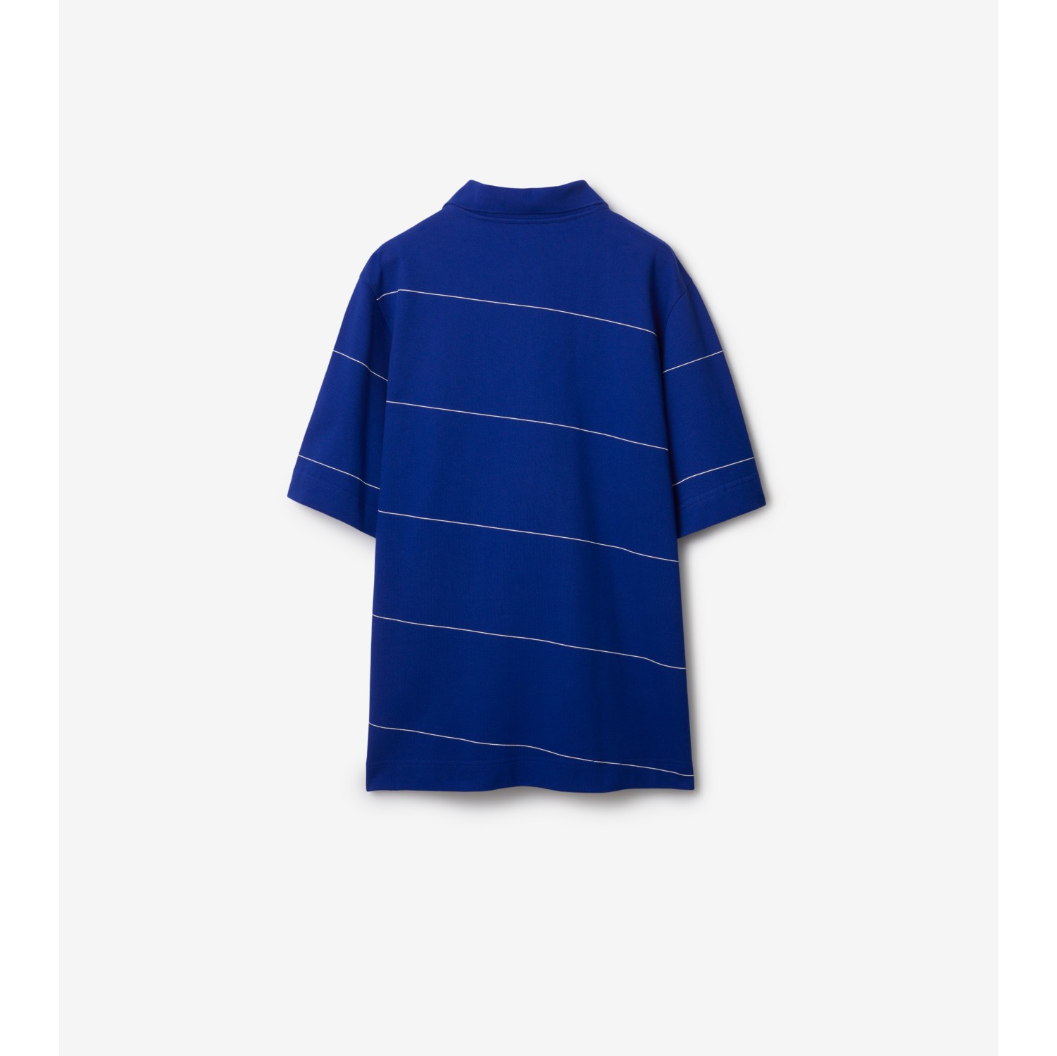 Royal blue burberry outlet polo